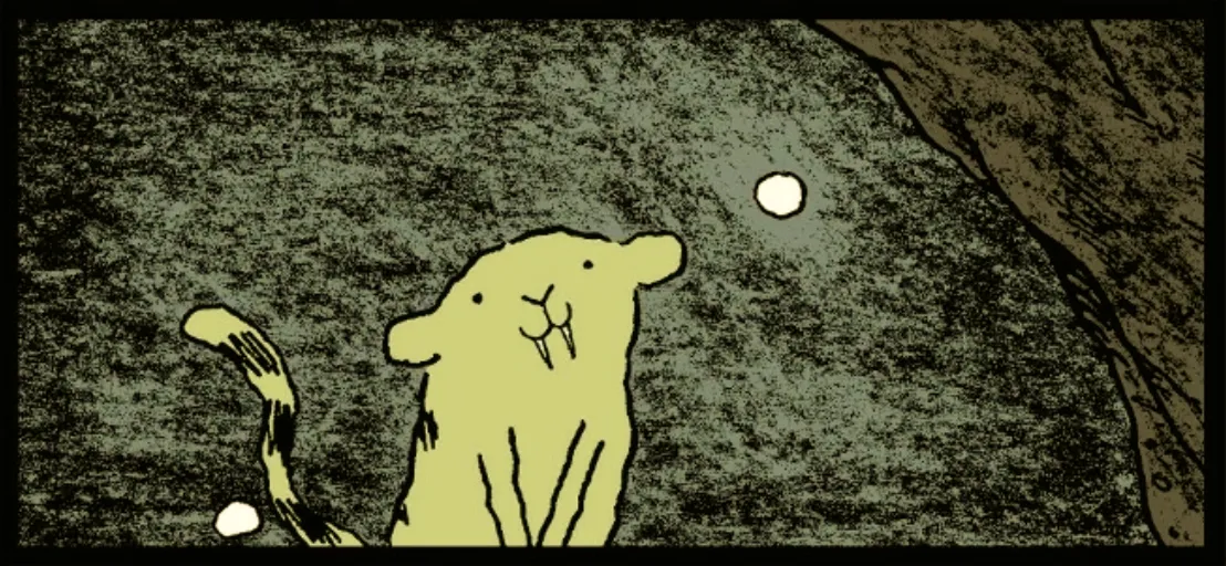 Sabre dans la grotte