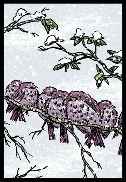 Montagnes enneigées